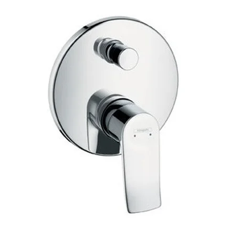 Смеситель для ванны, однорычажный Hansgrohe Metris (цвет - хром) (31493000) фото 1 Aquada.com.ua