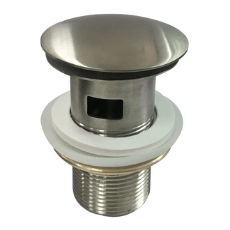 Клапан донный Pop-up Imprese Hydrant (цвет - brushed nickel) (ZMK031806500) фото 1 Aquada.com.ua