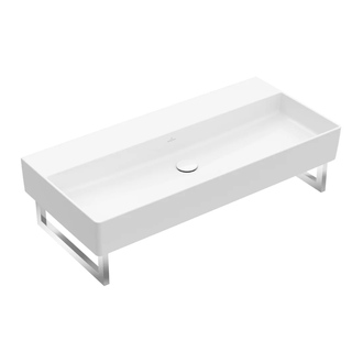 Раковина подвесная 100 х 47 см Villeroy & Boch Memento 2.0 (альпийский белый) (4A22A301) фото 1 Aquada.com.ua