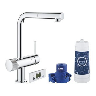Комплект змішувача для кухні із фільтром Grohe Blue Pure (30382000)