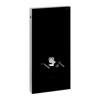 Наружная инсталляция для подвесного унитаза 101 см Geberit Monolith, стекло чёрное (131.021.SJ.5) фото 1 Aquada.com.ua