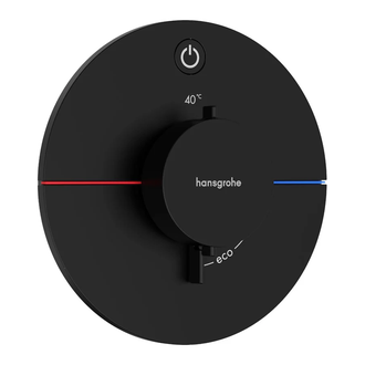 Hansgrohe ShowerSelect Comfort S Термостат, чорний матовий (15553670)