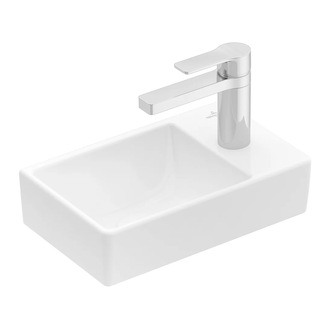 Раковина подвесная Villeroy & Boch Avento 36 х 22 см, альпийский белый (43003L01) фото 1 Aquada.com.ua