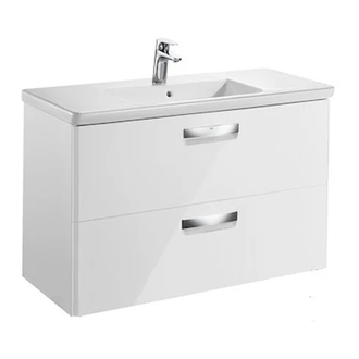 Шафка з умив.Gap 1000х440х645 мм A855999806 (A851466806)+ дві шухляди,білий глянець Roca ІСПАНІЯ (A857366806/A32747T000)