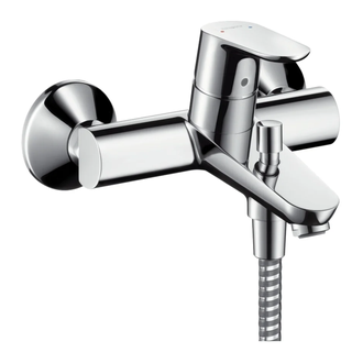 HANSGROHE Смеситель для ванны, однорычажный Focus (31940000) фото 1 Aquada.com.ua