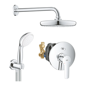 Душова система на 2 споживача прихованого монтажу Grohe Start UA202802R2