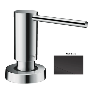 Дозатор кухонний для миючого Hansgrohe A51, 500 ml, Matt Black (40448670)