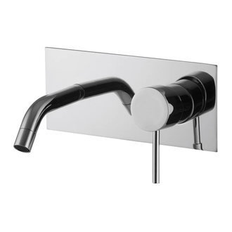 Змішувач настінний для раковини Fima Carlo Spillo Up (F3051X5BS)