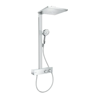 Душова система Hansgrohe Raindance E Showerpipe 300 1jet з термостатом EcoSmart 9 л / хв, хром (27362000)