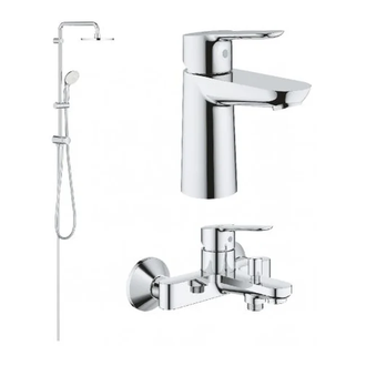Grohe BauEdge набор для ванны 3 в 1 (12336TS) (12336TS) фото 1 Aquada.com.ua