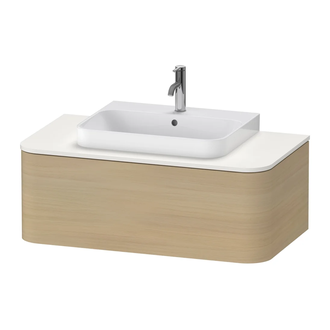 Тумбочка для подвесной консоли Duravit Happy D.2 Plus 100 х 55 см, дуб средиземноморский (HP494107171) фото 1 Aquada.com.ua