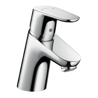 HANSGROHE Смеситель для раковины, однорычажный, хром Focus 70 (31730000) фото 1 Aquada.com.ua