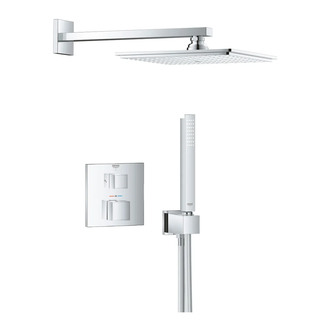 GROHE Душевая система с термостатом Grohtherm Cube (цвет - хром) (34741000) фото 1 Aquada.com.ua