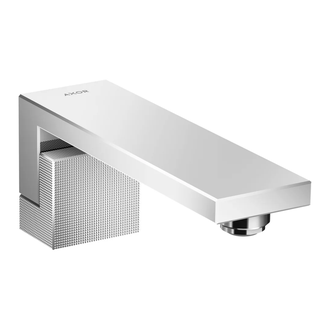 Излив для ванны, алмазная резка Axor Edge (цвет - хром) (46411000) фото 1 Aquada.com.ua