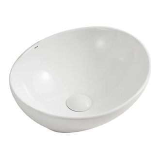 MIXXUS PREMIUM ELLIPSE-0107 Раковина накладная, белая (MP6525)