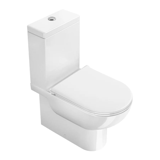 Унитаз - компакт с бачком Catalano Sfera c сиденьем Soft Close Plus и бачком (1MPSFN00 + 1CMSZ00 + 5SCSTP000) фото 1 Aquada.com.ua