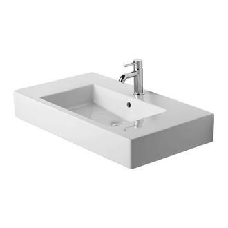 Раковина Duravit Vero 85х49 см (0329850000) фото 1 Aquada.com.ua