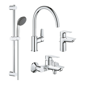 Grohe Start Edge Набор смесителей 4в1, хром (UA202501SK)