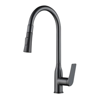 MIXXUS PREMIUM DERBY Змішувач для кухні, графіт (MI6611)