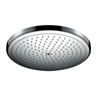 Верхній душ Hansgrohe Croma 280 1jet EcoSmart 9 л / хв, хром (26221000)
