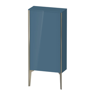 Шкафчик напольный Duravit XViu 50 x 24 х h113 см, голубой глянцевый лак (XV1306LB147) фото 1 Aquada.com.ua