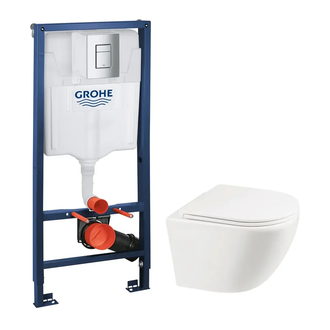 Комплект Grohe Set Унітаз ELLIPSE-0301-R + Інсталяція Grohe Rapid SL 38772001 (38772001ELLIPS0301R)