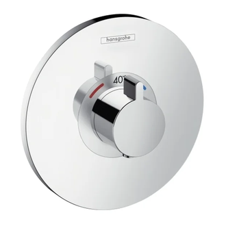 Термостат для душа Hansgrohe Ecostat S (цвет - хром) (15755000) фото 1 Aquada.com.ua