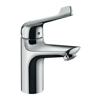 Смеситель для раковины Hansgrohe Novus (цвет - хром), с донным клапаном (71921000) фото 1 Aquada.com.ua