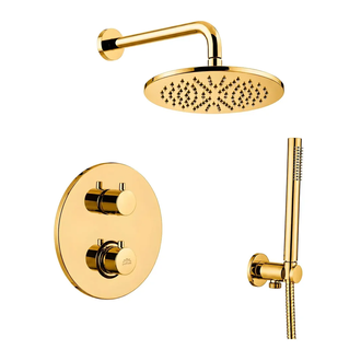 Paffoni Shower душевая система, хром (KITLIQ018HG300)