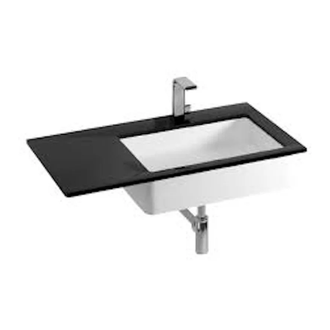 Умивальник вбудований Flaminia Miniwash 55х35х12, Carbone (MW60SP Carbone)