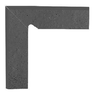 Цоколь Semir Grafit Лівий 2 ел 8,1x30 код 5441 Ceramika Paradyz (Z---081X300-1-SEMI.GTLE-C)