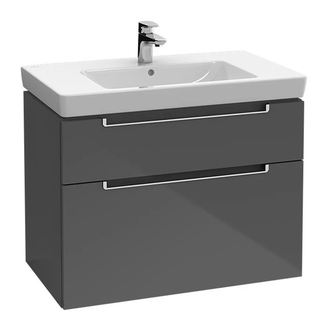 VILLEROY & BOCH SUBWAY 2.0 тумба для умывальника 78,7*59*44,9 см,  цвет терра матовый (A91400N9) фото 1 Aquada.com.ua