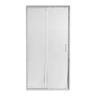 Qtap Taurus Душевая дверь в нишу, хром (TAUCRM2091C6)