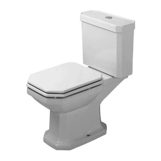 Унитаз - компакт Duravit 1930 + бачок (с сиденьем) (0227010000+0872210005+0064810000) фото 1 Aquada.com.ua