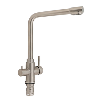 Lidz Aria Змішувач, нікель (LDARI020F1NKS34941)