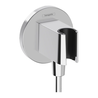 Шлангове підключення Hansgrohe FixFit Porter S із тримачем, Chrome (26888000)