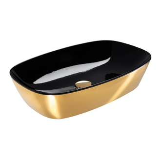 Раковина накладная на столешницу Catalano Gold & Silver 60 х 40 см (160APGRLXNO) фото 1 Aquada.com.ua