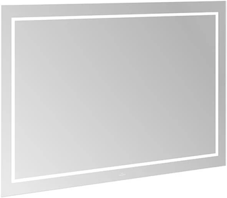 VILLEROY & BOCH FINION зеркало 120*75*4,5см, с подсветкой, системой Bluetooth, с подогревом (G6101200) фото 1 Aquada.com.ua