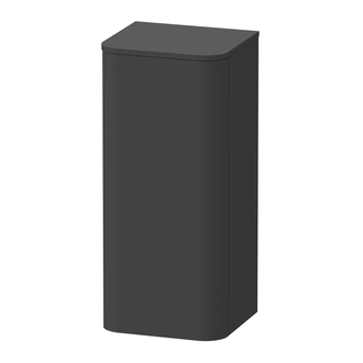 Шкафчик подвесной Duravit Happy D.2 Plus 40 х 36 х h88 см, графит суперматовый (HP1260L8080) фото 1 Aquada.com.ua
