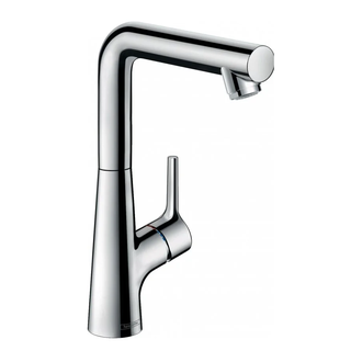Змішувач для умивальника Hansgrohe Talis S 210 з донним клапаном, хром (72105000)