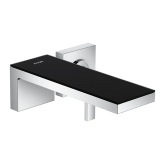 Axor MyEdition 221 Смеситель для умывальника, Chrome Black Glass (47060600)