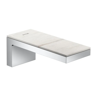 Излив для ванны Axor MyEdition (цвет - хром/мрамор) (47412000+47909000) фото 1 Aquada.com.ua