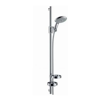 Душевой набор Hansgrohe Raindance E 120 AIR 3 jet / Unica'D (27885000) фото 1 Aquada.com.ua