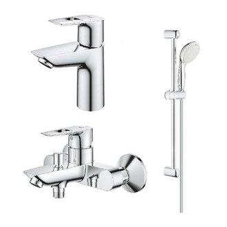 Набір змішувачів для ванни Grohe BauLoop, хром (UA123214S0)