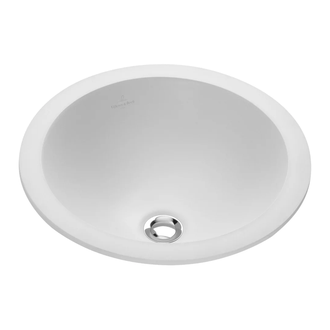 Раковина встраиваемая (в столешницу) сверху Villeroy & Boch Loop & Friends Ø 390 мм (61403901) фото 1 Aquada.com.ua