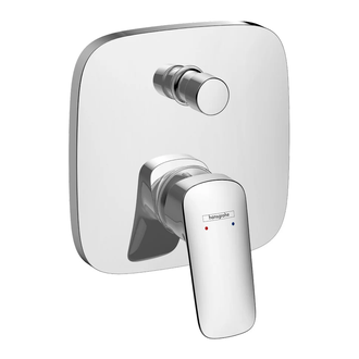 Смеситель для ванны/душа, со встроенной защитной комбинацией Hansgrohe Logis (цвет - хром) 71407000
