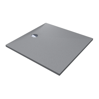 MIRAGGIO Душевой поддон BRUGGE 900 GRAY из кварцевого песка (0000456)