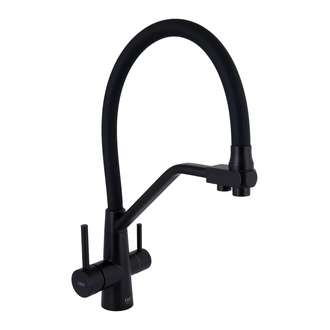 Lidz Aria 020F змішувач кухні, чорний (LDARI020F3BLA39212)