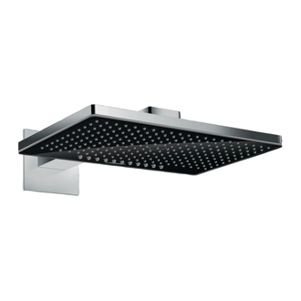 Верхний душ 466 х 300 мм Hansgrohe Rainmaker Select (цвет - хром/чёрный) (24005600) фото 1 Aquada.com.ua