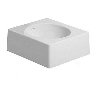 Раковина на столешницу Duravit Architec 400x400, без отверстия для смесителя (0320400000) фото 1 Aquada.com.ua